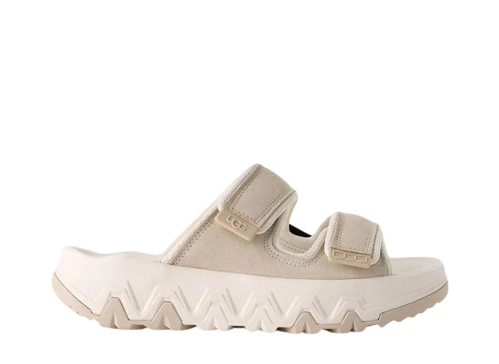 アグ ウィメンズ キャップトレイル ストラップ スライド "ライトベージュ