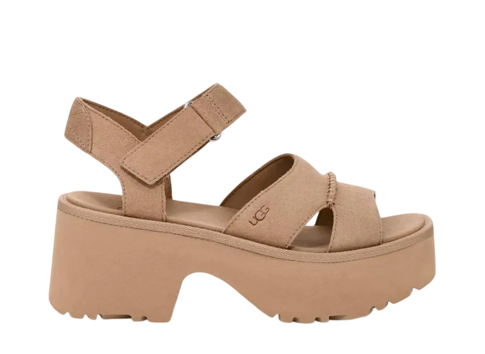 アグ ウィメンズ ニュー ハイツ アンクル ストラップ "マスタードシード"