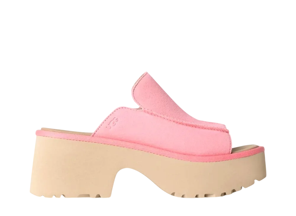 アグ ウィメンズ ニュー ハイツ スライド "トロピカルピンク"