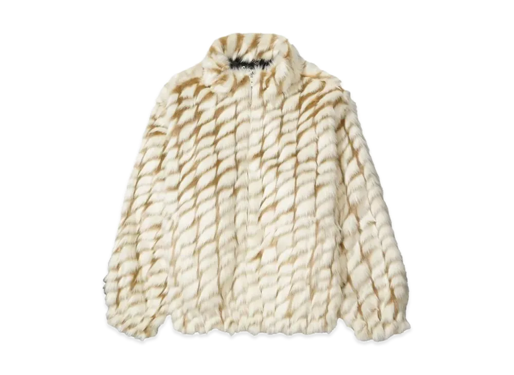 Supreme 2-Tone WINDSTOPPER Faux Fur Jacket "Tan"
