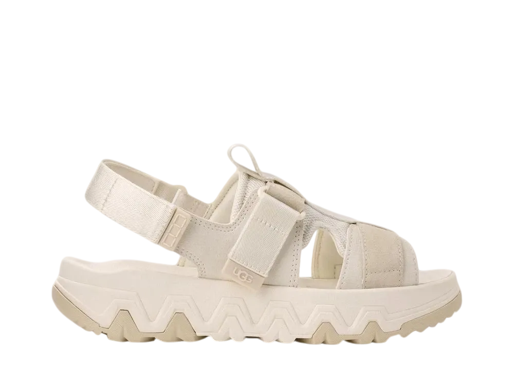 アグ ウィメンズ キャップトレイル ストラップ サンダル "ライトベージュ"