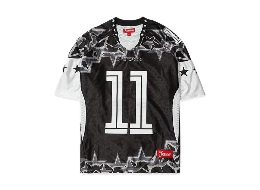 Supreme Stars Football Jersey "Black"