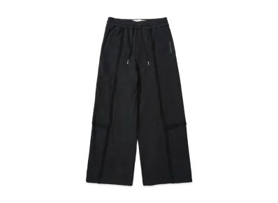 Feng Chen Wang WASHED DECONSTRUCTION SWEATPANTS "BLACK"