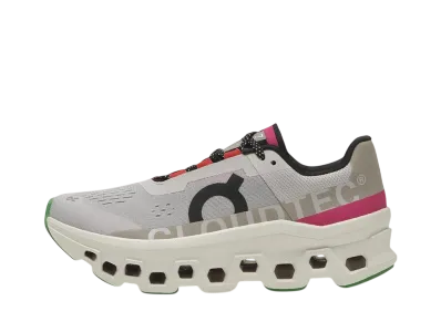 On Women's Cloudmonster 2 "Silver/Ivory"