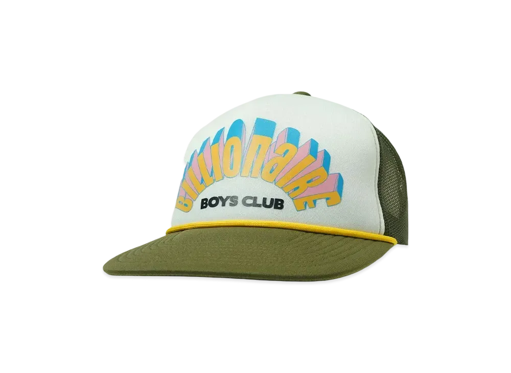 BILLIONAIRE BOYS CLUB BB TRUCKER HAT "LODEN GREEN"