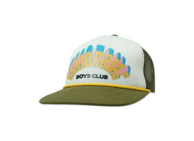 BILLIONAIRE BOYS CLUB BB TRUCKER HAT "LODEN GREEN"