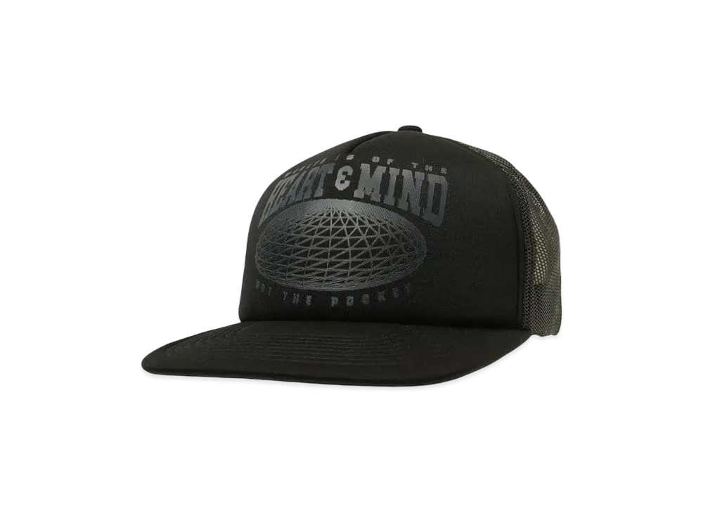 BILLIONAIRE BOYS CLUB BB NEURONS TRUCKER HAT "BLACK"