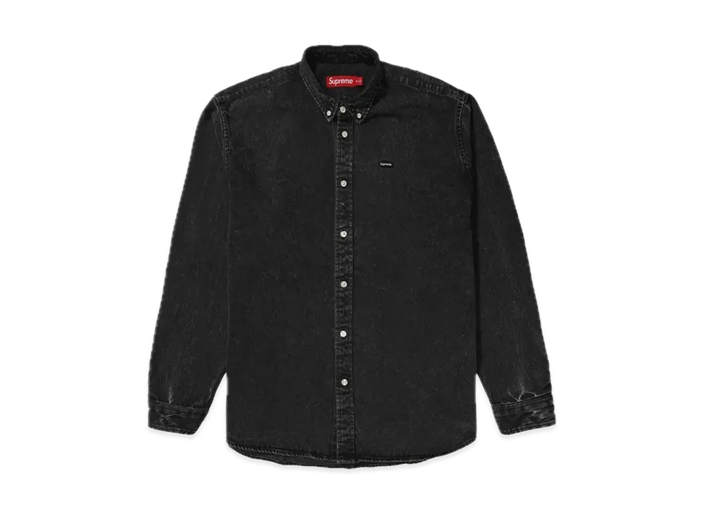 Supreme Small Box Denim Shirt "Black" (25SS)