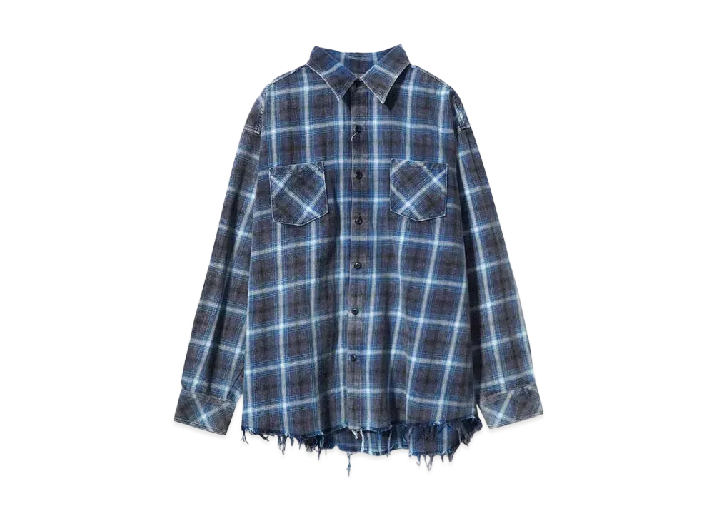 Rafu Used shirt "BLUE"