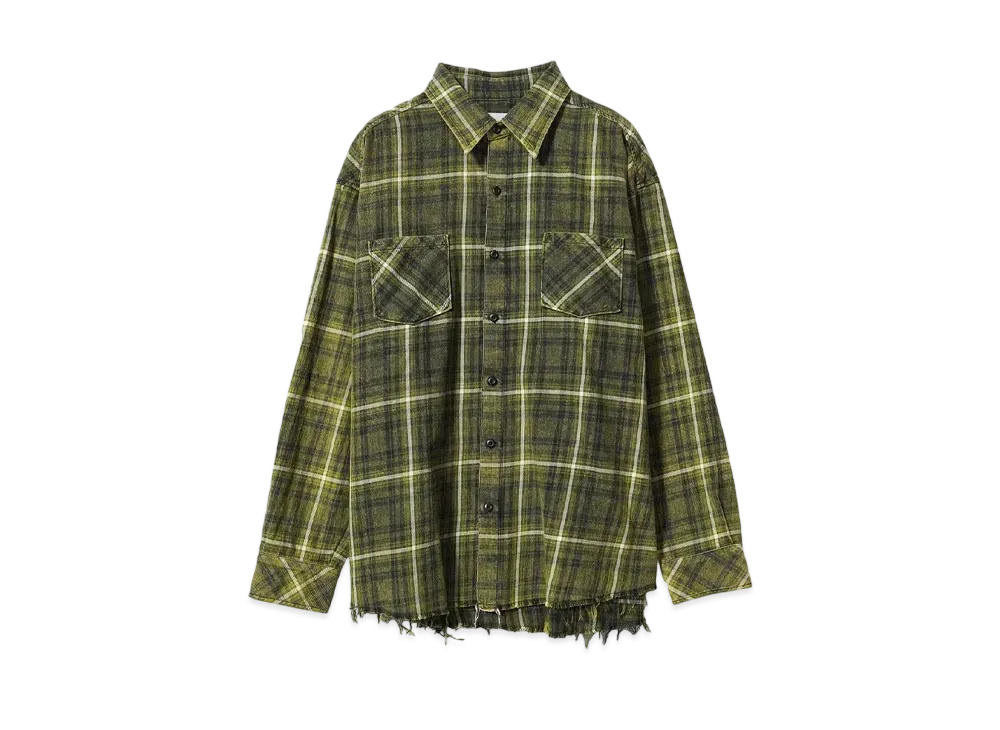 Rafu Used shirt "KHAKI"