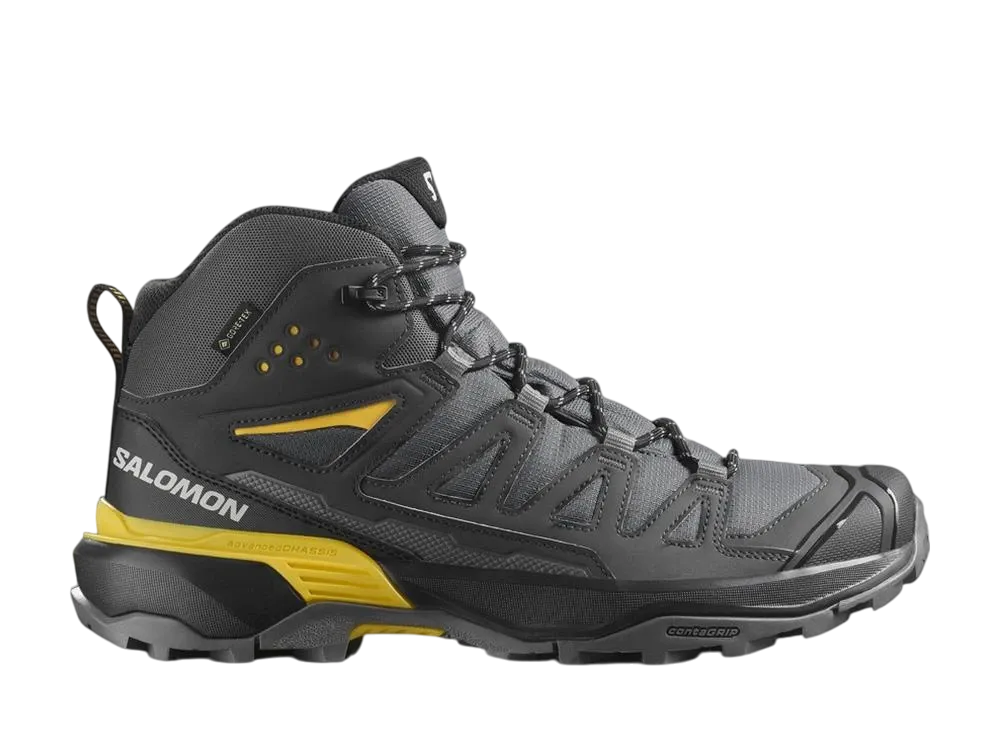 Salomon X Ultra 360 Mid GORE-TEX "Castlerock/Black/Spicy Mustard"