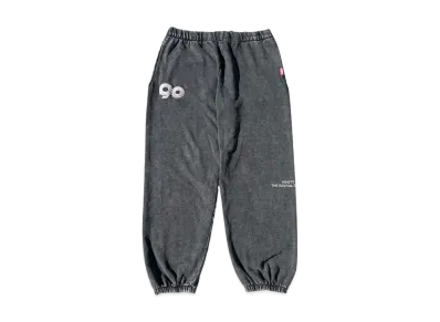 9090 90 Logo Assort Sweat Pants "PIGMENT BLACK"