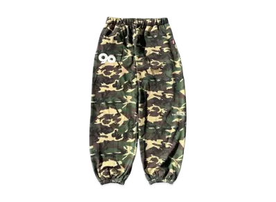 9090 90 Logo Assort Sweat Pants "GREEN CAMO"