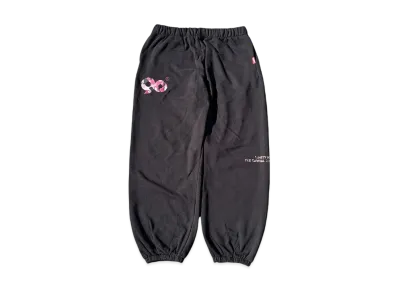 9090 90 Logo Assort Sweat Pants "BLACK PINK CAMO"