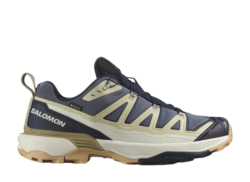 サロモン Xウルトラ360 エッジ ゴアテックス "グリザイユ/マリタイムブルー/グリーンヘイズ"