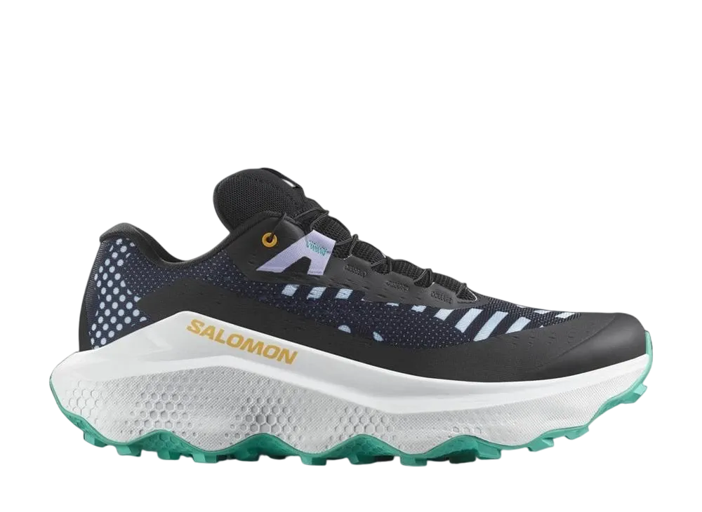 サロモン ウルトラグライド3 プロトパック "ブラック/ホワイト/ウォーターフォール"