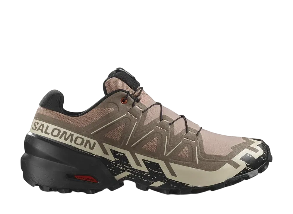 サロモン スピードクロス6 "ナチュラル/ブラック/アーモンドミルク"