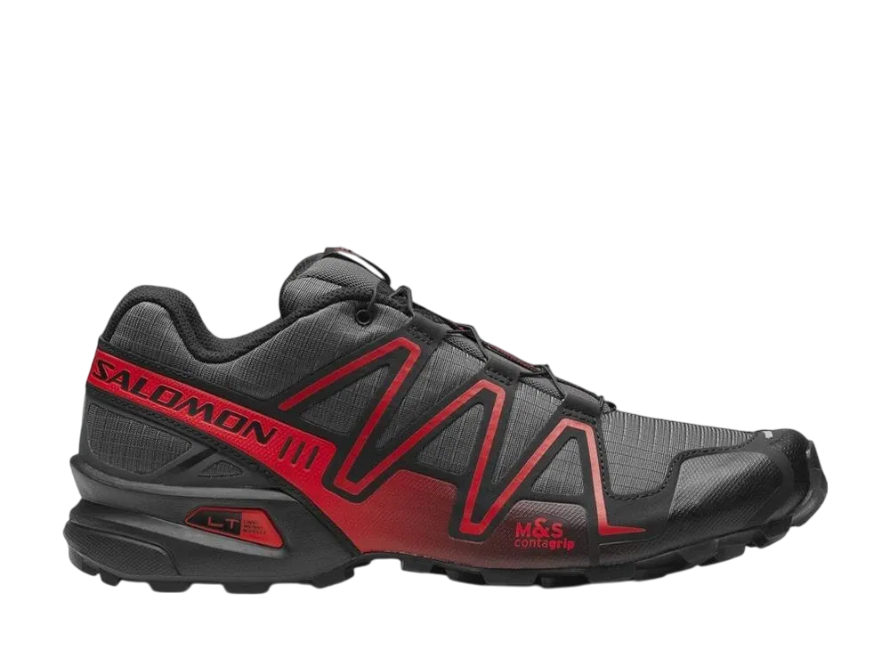 Salomon Speedcross 3 "Asphalt/Flame Scarlet/Black"