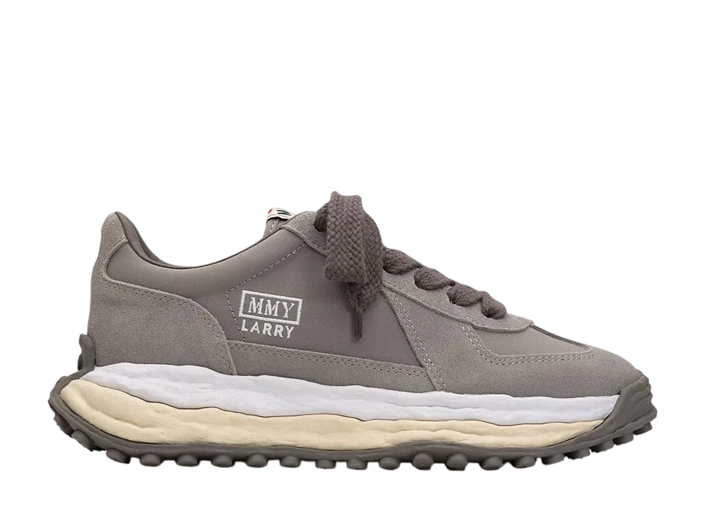 メゾンミハラヤスヒロ ラリー オリジナル ソールミックスマテリアル ローカット スニーカー "グレー" (A14FW703)
