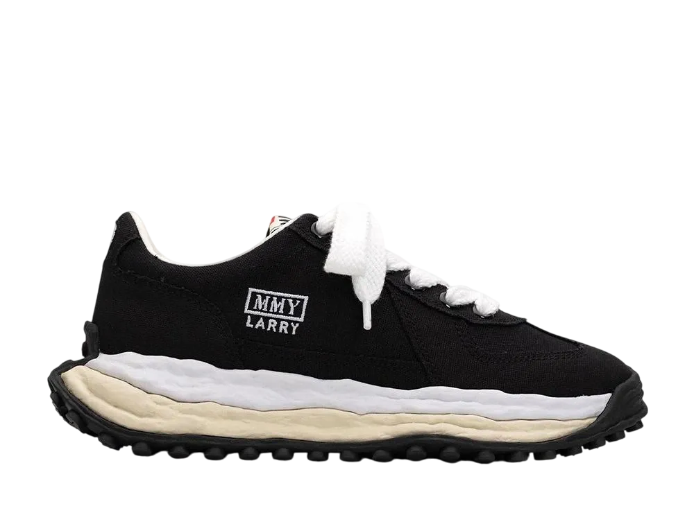 メゾンミハラヤスヒロ ラリー オリジナル ソールキャンバス ローカット スニーカー "ブラック" (A14FW704)