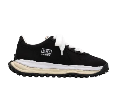 Maison MIHARA YASUHIRO LARRY OG Sole Canvas Low-cut Sneaker "Black"