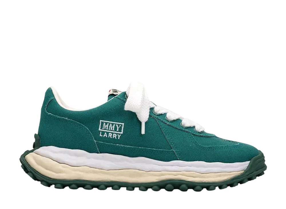 メゾンミハラヤスヒロ ラリー オリジナル ソールキャンバス ローカット スニーカー "グリーン" (A14FW704)