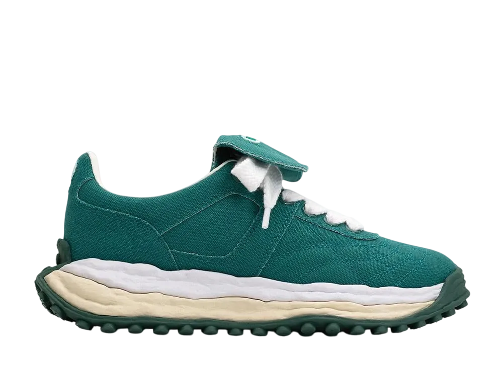 メゾンミハラヤスヒロ スコット オリジナル ソールキャンバス ローカット スニーカー "グリーン" (A14FW702)