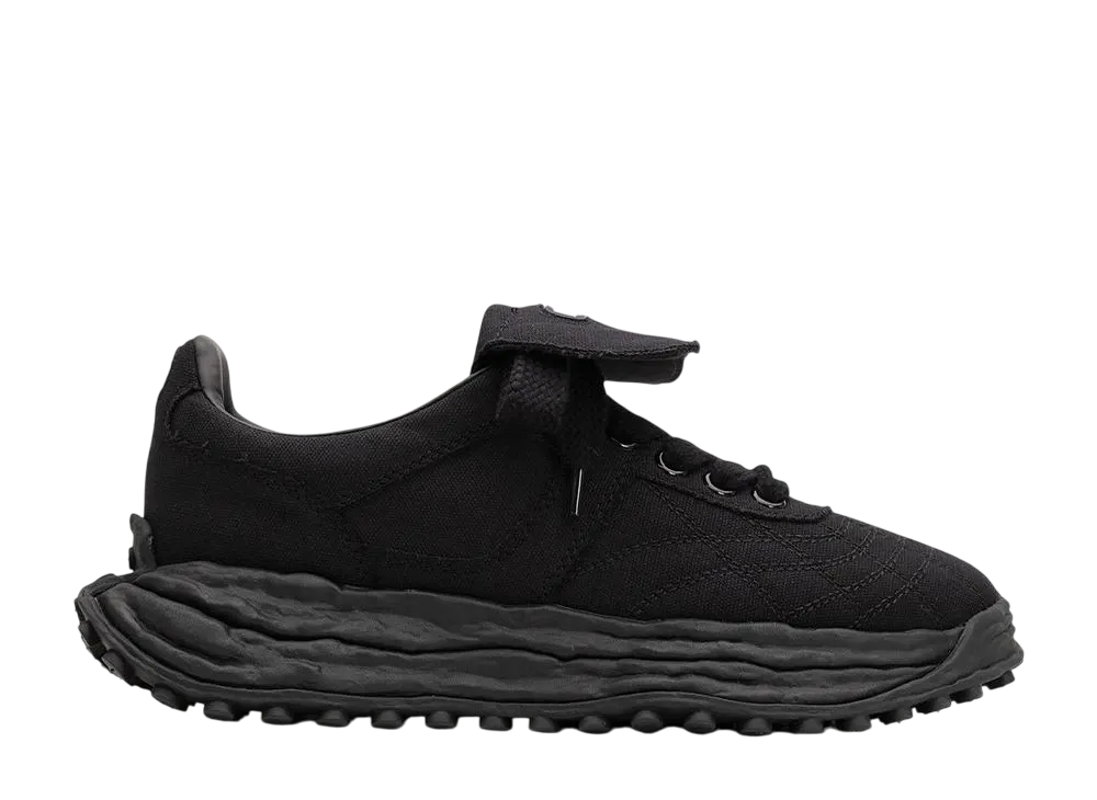 メゾンミハラヤスヒロ スコット オリジナル ソールキャンバス ローカット スニーカー "ブラック/ブラック" (A14FW702)