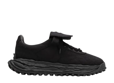 Maison MIHARA YASUHIRO SCOTT OG Sole Canvas Low-cut Sneaker "Black/Black"