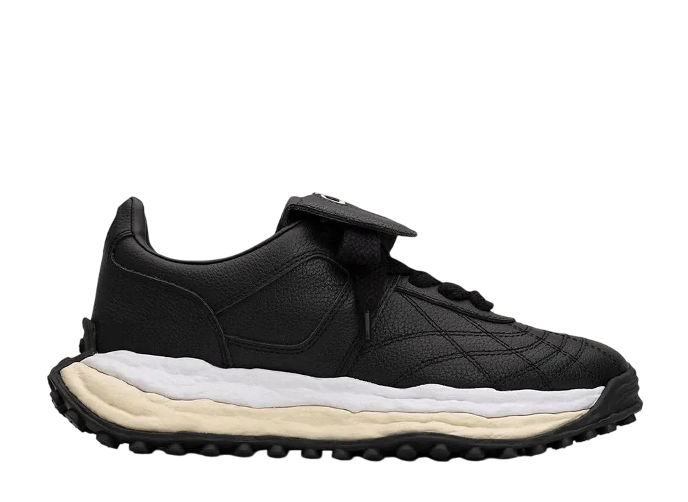 メゾンミハラヤスヒロ スコット オリジナル ソールレザー ローカット スニーカー "ブラック" (A14FW701)