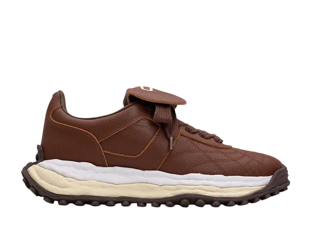 メゾンミハラヤスヒロ スコット オリジナル ソールレザー ローカット スニーカー "ブラウン" (A14FW701)