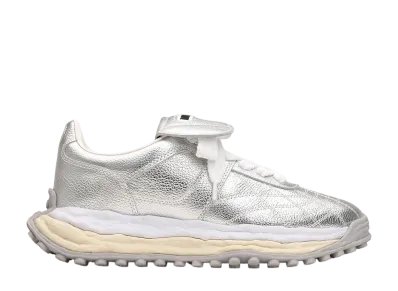 Maison MIHARA YASUHIRO SCOTT OG Sole Leather Low-cut Sneaker "Silver"