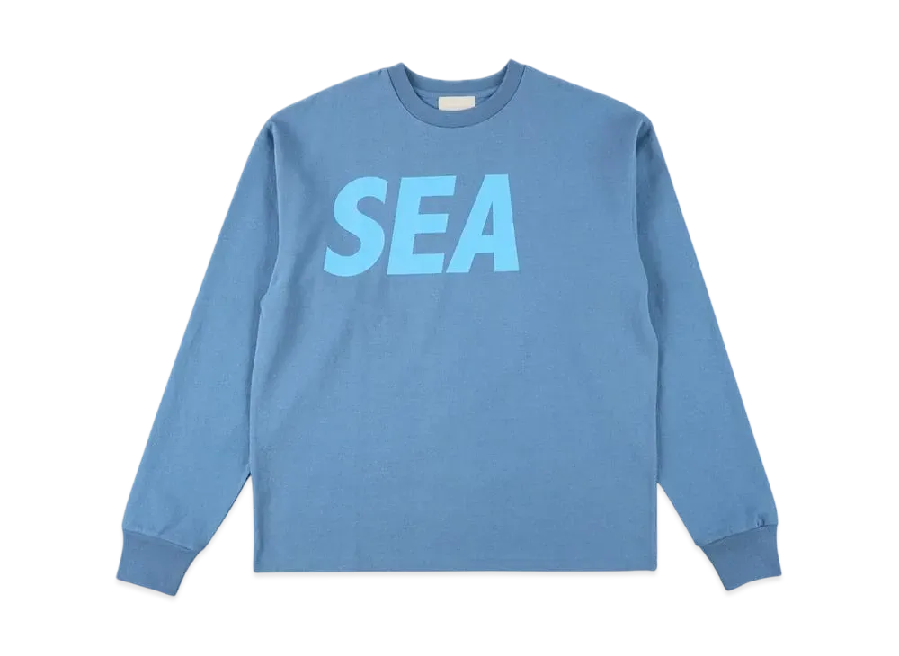 WIND AND SEA Sea Long Sleeve Tee "Blue"