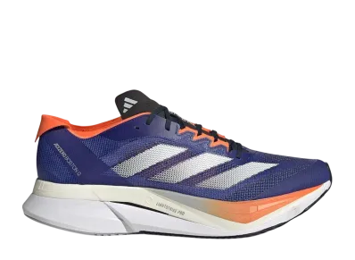 adidas Adizero Boston 12 "Lucid Blue/Cloud White/Impact Orange"