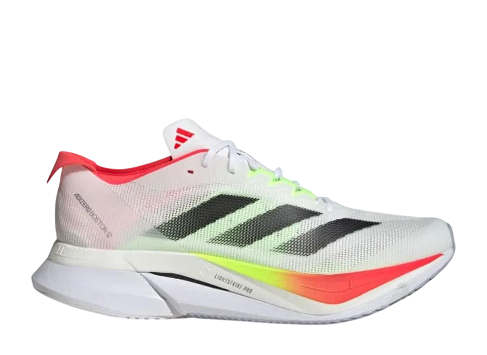 アディダス アディゼロ ボストン12 "クラウドホワイト/コアブラック/ルシッドレッド"