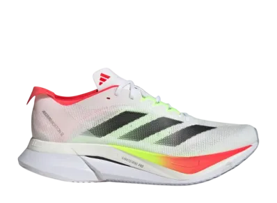 adidas Adizero Boston 12 "Cloud White/Core Black/Lucid Red"
