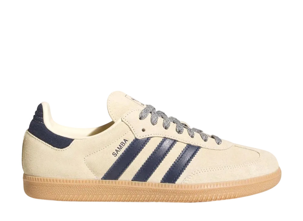 adidas Samba OG "Warm Vanilla/Night Indigo/Bold Gold"