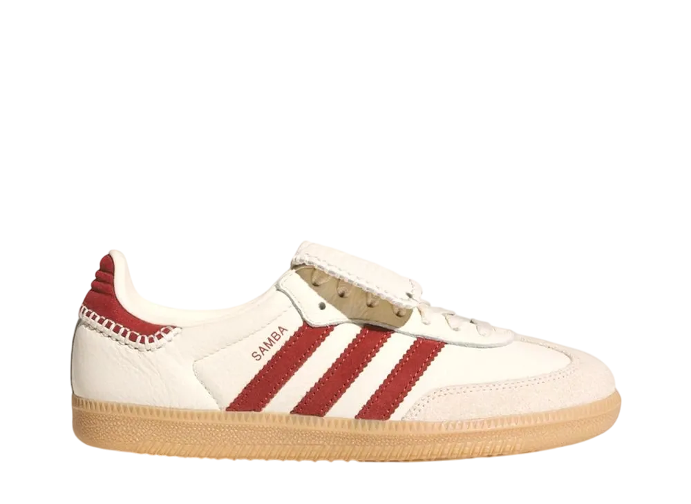adidas Women's Samba LT "Wonder White/Preloved Ruby/Bold Gold"