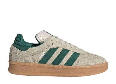 adidas Samba XLG "Putty Grey/Collegiate Green/Gum"