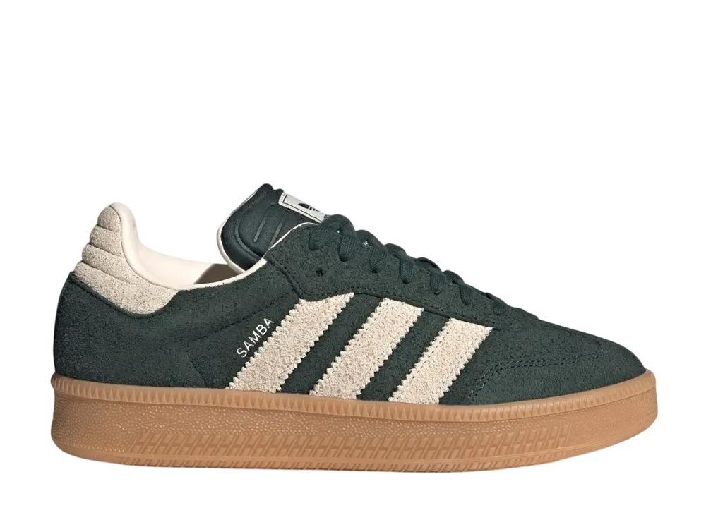 アディダスオリジナルス サンバ XLG "シャドウグリーン/チョークホワイト/ガム"