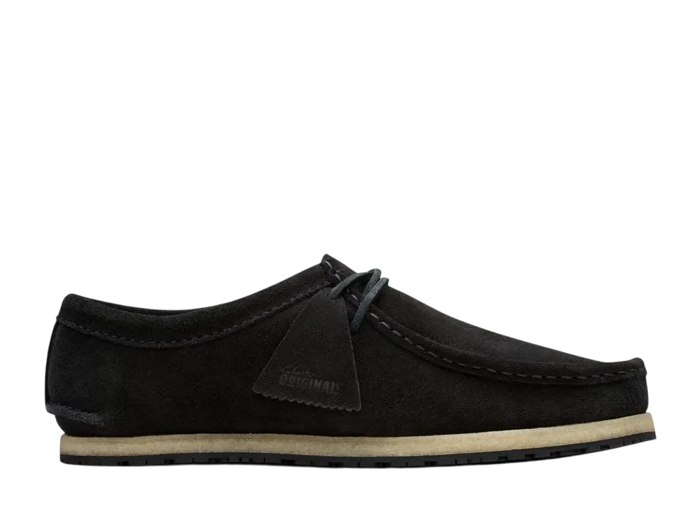 Clarks Godney Lace "Black Suede"