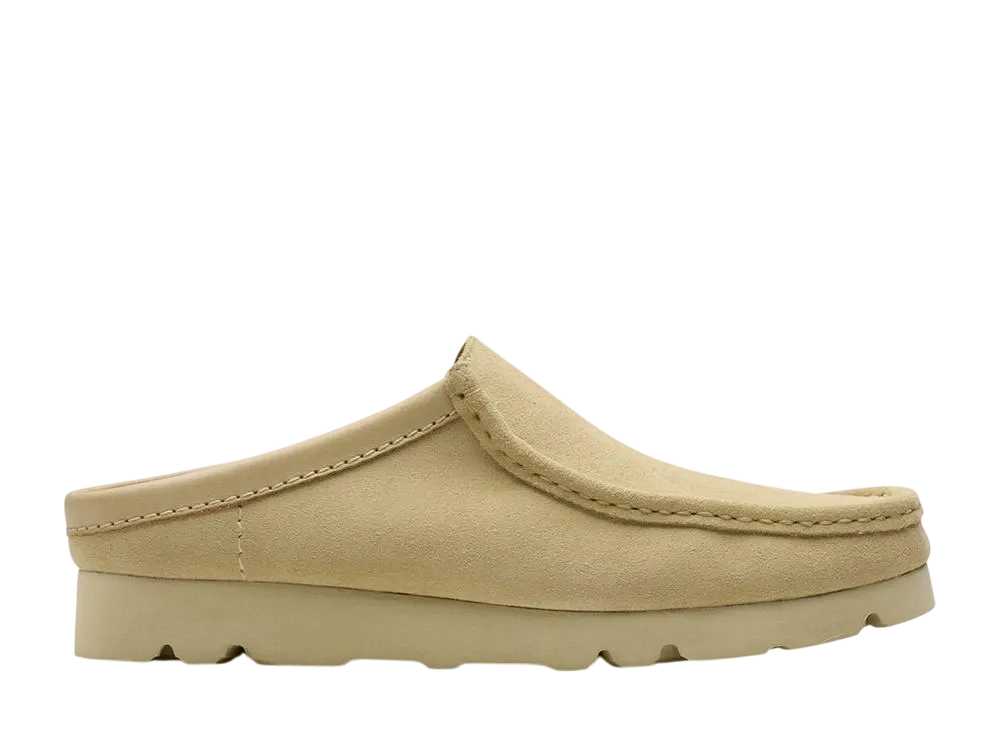 クラークス ワラビー スリップ "メープルスウェード"