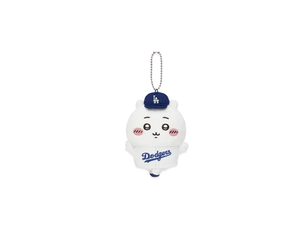 MLB x Chiikawa Tokyo Series Mascot Chiikawa (Dodgers) "White"