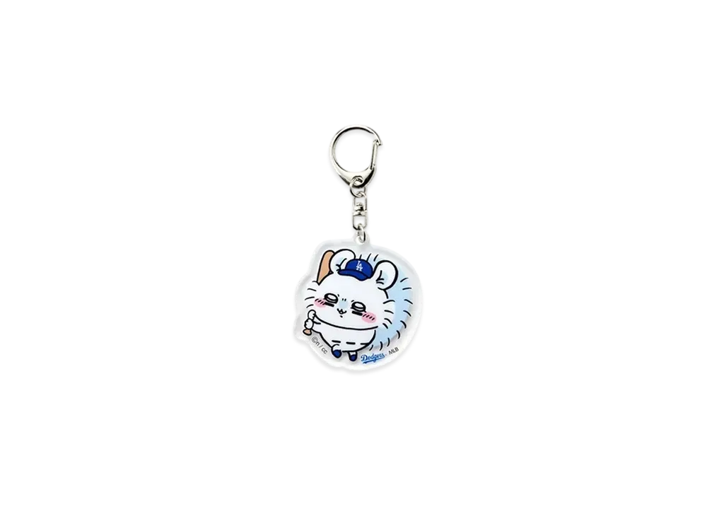 MLB x Chiikawa Tokyo Series Acrylic Key Holder Momonga "Multi"