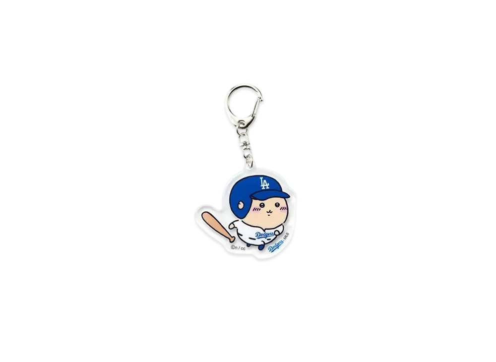 MLB x Chiikawa Tokyo Series Acrylic Key Holder Kurimamju "Multi"