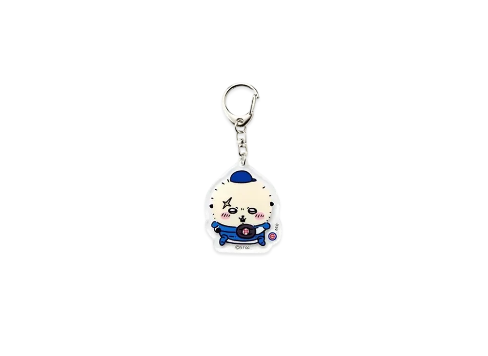 MLB x Chiikawa Tokyo Series Acrylic Key Holder Rakko "Multi"