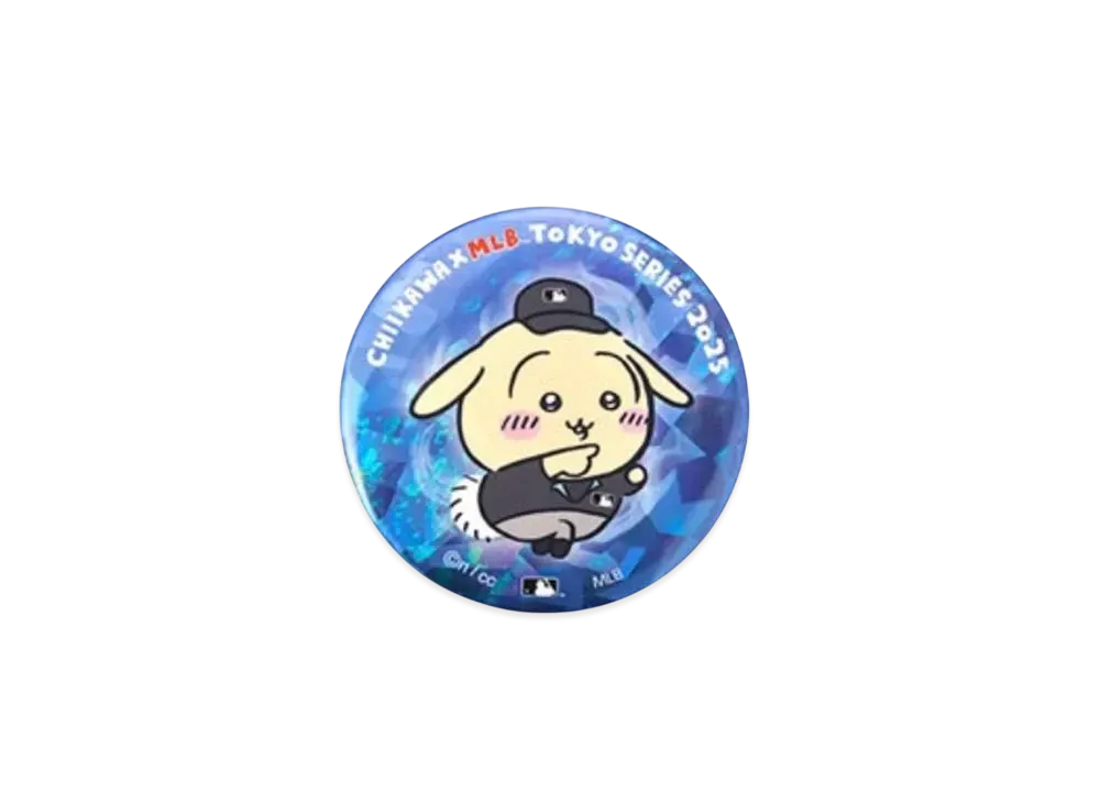 MLB x Chiikawa Tokyo Series Hologram Badge Usagi "Blue"