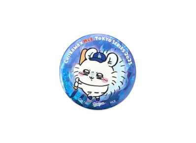 MLB x Chiikawa Tokyo Series Hologram Badge Momonga "Blue"
