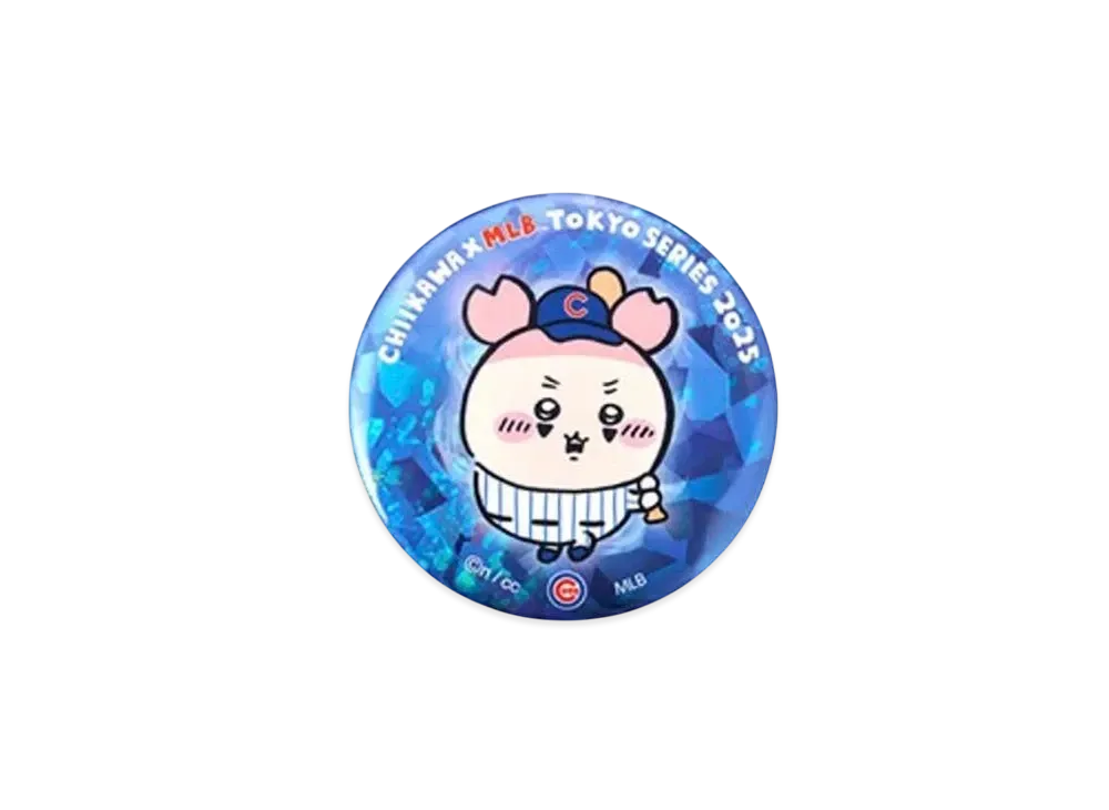 MLB x Chiikawa Tokyo Series Hologram Badge Huruhonnya "Blue"