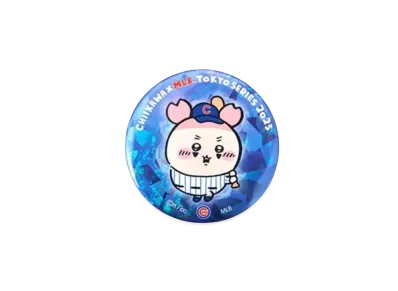 MLB x Chiikawa Tokyo Series Hologram Badge Huruhonnya "Blue"